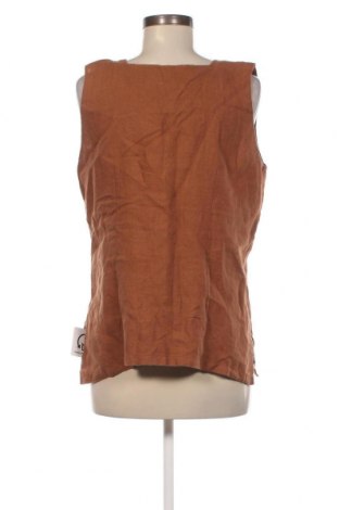 Γυναικείο αμάνικο μπλουζάκι, Μέγεθος XL, Χρώμα Καφέ, Τιμή 3,79 €
