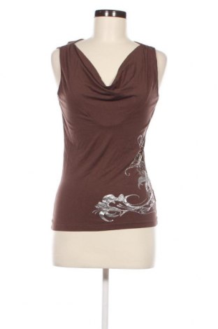 Γυναικείο αμάνικο μπλουζάκι, Μέγεθος S, Χρώμα Καφέ, Τιμή 2,97 €