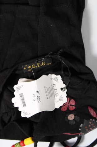 Tricou de damă, Mărime XS, Culoare Negru, Preț 20,72 Lei
