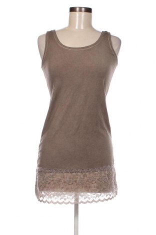 Γυναικείο αμάνικο μπλουζάκι, Μέγεθος M, Χρώμα  Μπέζ, Τιμή 2,41 €