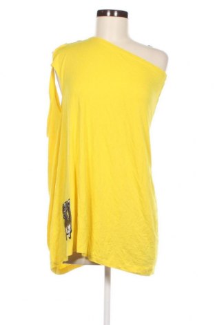 Γυναικείο αμάνικο μπλουζάκι, Μέγεθος L, Χρώμα Κίτρινο, Τιμή 4,42 €