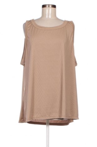 Damentop, Größe 5XL, Farbe Beige, Preis 8,60 €