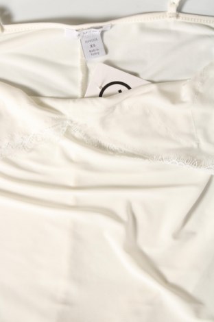 Γυναικείο αμάνικο μπλουζάκι Amisu, Μέγεθος XS, Χρώμα Λευκό, Τιμή 2,73 €