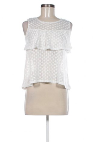 Γυναικείο αμάνικο μπλουζάκι Amisu, Μέγεθος XS, Χρώμα Λευκό, Τιμή 2,01 €