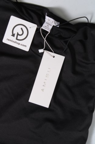 Γυναικείο αμάνικο μπλουζάκι Amisu, Μέγεθος XS, Χρώμα Μαύρο, Τιμή 6,27 €