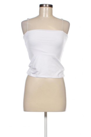 Γυναικείο αμάνικο μπλουζάκι Amisu, Μέγεθος S, Χρώμα Λευκό, Τιμή 3,22 €