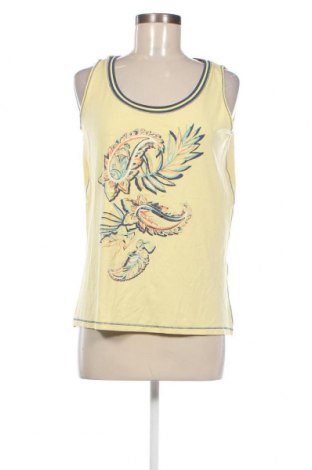 Γυναικείο αμάνικο μπλουζάκι Barbara Lebek, Μέγεθος L, Χρώμα Κίτρινο, Τιμή 8,40 €