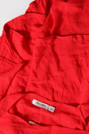 Γυναικείο αμάνικο μπλουζάκι Bershka, Μέγεθος L, Χρώμα Κόκκινο, Τιμή 3,78 €