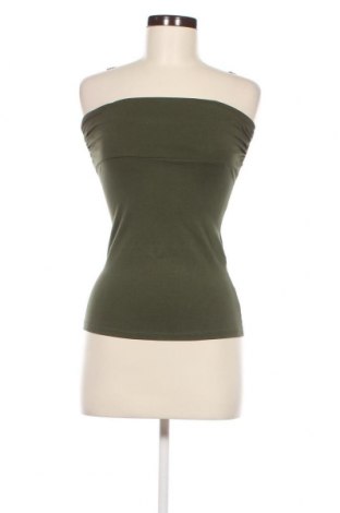 Tricou de damă Bershka, Mărime M, Culoare Verde, Preț 12,83 Lei