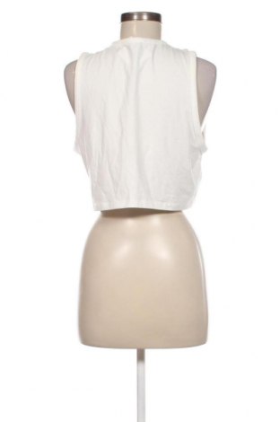 Γυναικείο αμάνικο μπλουζάκι Bershka, Μέγεθος M, Χρώμα Λευκό, Τιμή 3,97 €