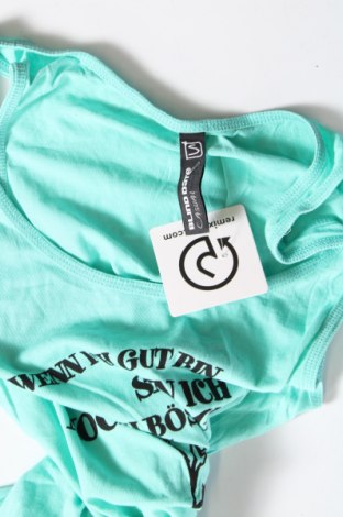 Γυναικείο αμάνικο μπλουζάκι Blind Date, Μέγεθος S, Χρώμα Πράσινο, Τιμή 2,81 €