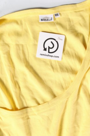 Γυναικείο αμάνικο μπλουζάκι Boule..., Μέγεθος XXL, Χρώμα Κίτρινο, Τιμή 8,04 €