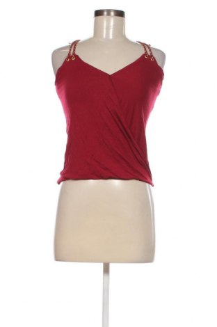 Γυναικείο αμάνικο μπλουζάκι Cache Cache, Μέγεθος S, Χρώμα Κόκκινο, Τιμή 3,57 €