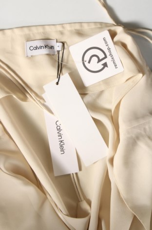 Damska koszulka na ramiączkach Calvin Klein, Rozmiar XL, Kolor Beżowy, Cena 224,54 zł