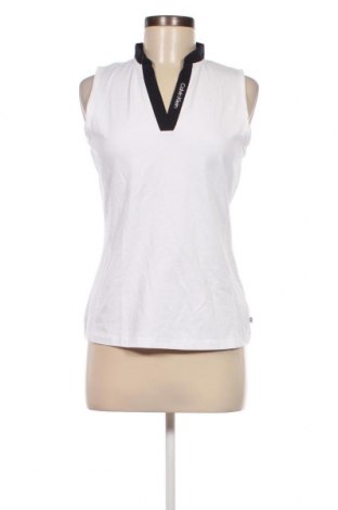 Γυναικείο αμάνικο μπλουζάκι Calvin Klein, Μέγεθος S, Χρώμα Λευκό, Τιμή 48,25 €