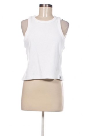 Damska koszulka na ramiączkach Calvin Klein Jeans, Rozmiar XL, Kolor Biały, Cena 99,16 zł
