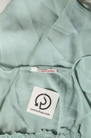 Γυναικείο αμάνικο μπλουζάκι Camaieu, Μέγεθος XL, Χρώμα Πράσινο, Τιμή 3,80 €