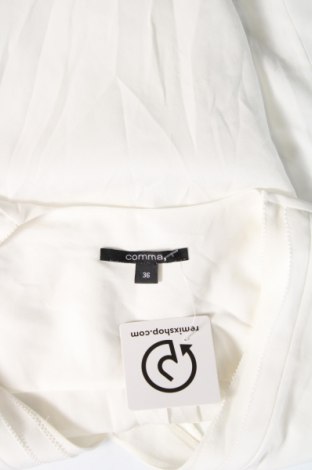 Γυναικείο αμάνικο μπλουζάκι Comma,, Μέγεθος S, Χρώμα Λευκό, Τιμή 7,68 €