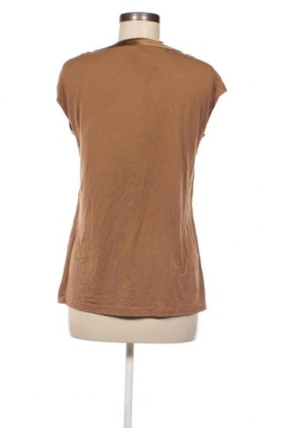 Γυναικείο αμάνικο μπλουζάκι Comma,, Μέγεθος S, Χρώμα Καφέ, Τιμή 8,18 €