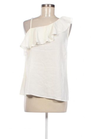 Γυναικείο αμάνικο μπλουζάκι Design By Kappahl, Μέγεθος M, Χρώμα Λευκό, Τιμή 15,86 €