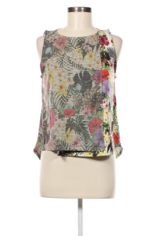 Γυναικείο αμάνικο μπλουζάκι Desigual, Μέγεθος M, Χρώμα Πολύχρωμο, Τιμή 18,22 €