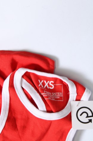 Tricou de damă FSBN, Mărime XXS, Culoare Roșu, Preț 8,55 Lei