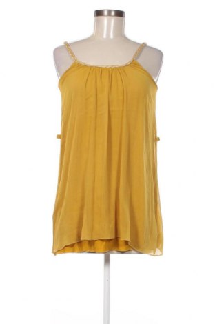 Γυναικείο αμάνικο μπλουζάκι Fantasy, Μέγεθος S, Χρώμα Κίτρινο, Τιμή 4,56 €