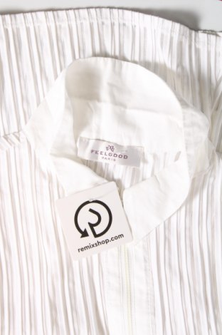 Γυναικείο αμάνικο μπλουζάκι Feelgood, Μέγεθος S, Χρώμα Λευκό, Τιμή 6,60 €