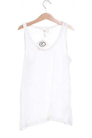 Damska koszulka na ramiączkach H&M, Rozmiar XS, Kolor ecru, Cena 18,88 zł