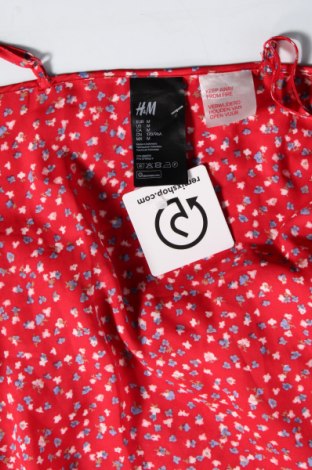 Γυναικείο αμάνικο μπλουζάκι H&M, Μέγεθος M, Χρώμα Κόκκινο, Τιμή 2,81 €