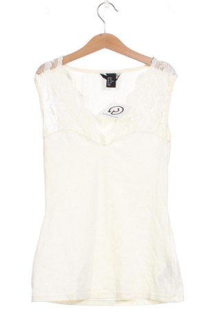Tricou de damă H&M, Mărime XS, Culoare Ecru, Preț 18,81 Lei