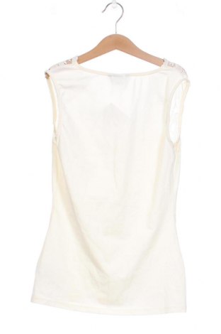 Damska koszulka na ramiączkach H&M, Rozmiar XS, Kolor ecru, Cena 29,74 zł