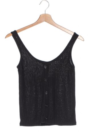 Γυναικείο αμάνικο μπλουζάκι H&M, Μέγεθος XS, Χρώμα Μαύρο, Τιμή 3,79 €