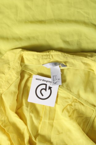 Γυναικείο αμάνικο μπλουζάκι H&M, Μέγεθος XS, Χρώμα Κίτρινο, Τιμή 2,41 €