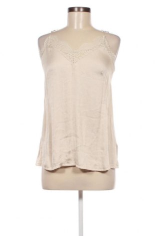Γυναικείο αμάνικο μπλουζάκι H&M, Μέγεθος M, Χρώμα  Μπέζ, Τιμή 3,62 €