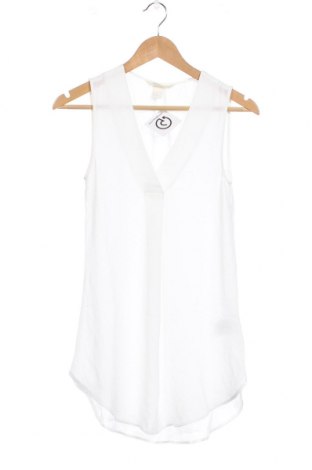 Γυναικείο αμάνικο μπλουζάκι H&M, Μέγεθος XXS, Χρώμα Λευκό, Τιμή 2,49 €