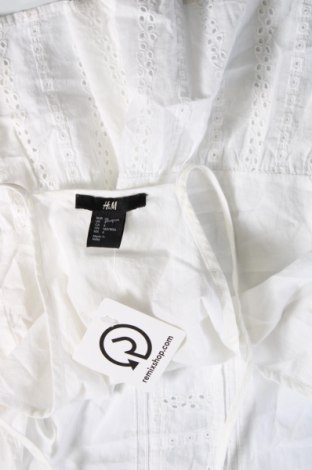 Damska koszulka na ramiączkach H&M, Rozmiar XS, Kolor Biały, Cena 41,58 zł