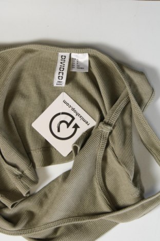 Damska koszulka na ramiączkach H&M Divided, Rozmiar S, Kolor Zielony, Cena 17,04 zł