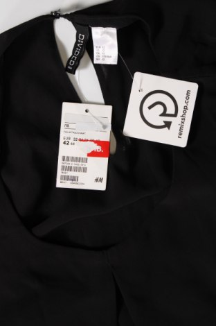 Γυναικείο αμάνικο μπλουζάκι H&M Divided, Μέγεθος L, Χρώμα Μαύρο, Τιμή 10,74 €