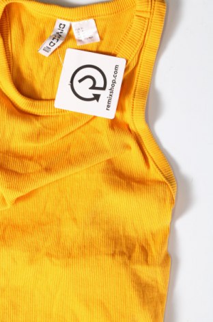 Damska koszulka na ramiączkach H&M Divided, Rozmiar M, Kolor Żółty, Cena 41,58 zł
