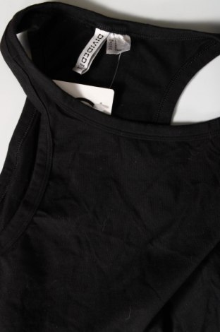 Γυναικείο αμάνικο μπλουζάκι H&M Divided, Μέγεθος L, Χρώμα Μαύρο, Τιμή 3,94 €