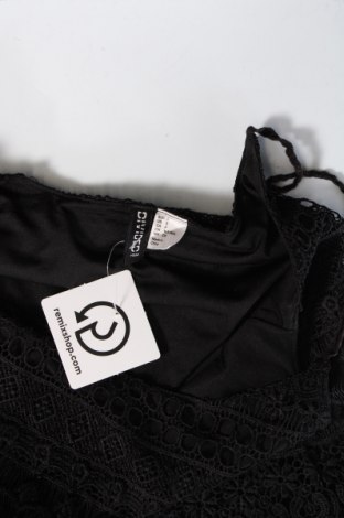 Γυναικείο αμάνικο μπλουζάκι H&M Divided, Μέγεθος S, Χρώμα Μαύρο, Τιμή 2,01 €