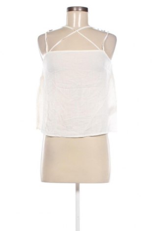 Γυναικείο αμάνικο μπλουζάκι H&M Divided, Μέγεθος M, Χρώμα Λευκό, Τιμή 2,41 €