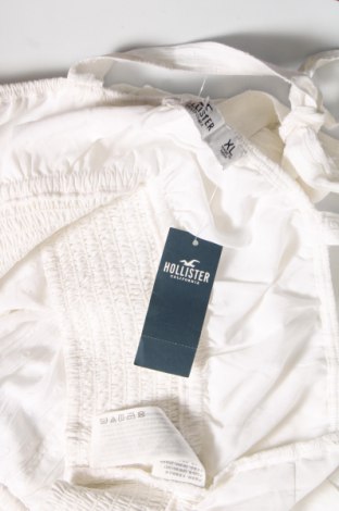 Damska koszulka na ramiączkach Hollister, Rozmiar XL, Kolor Biały, Cena 44,02 zł