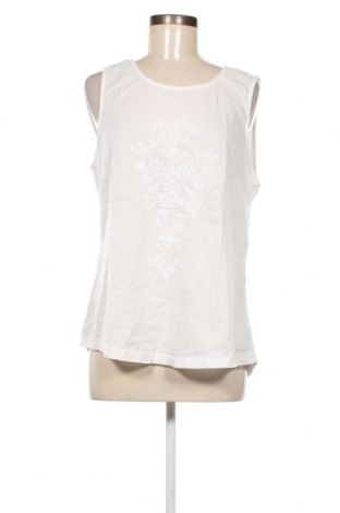 Γυναικείο αμάνικο μπλουζάκι Janina, Μέγεθος XL, Χρώμα Λευκό, Τιμή 4,42 €