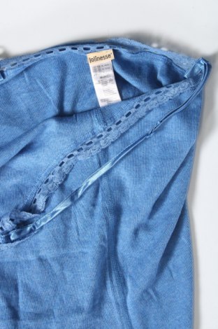 Γυναικείο αμάνικο μπλουζάκι Jolinesse, Μέγεθος XL, Χρώμα Μπλέ, Τιμή 4,02 €