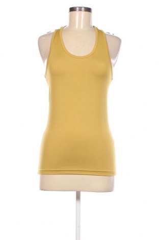 Γυναικείο αμάνικο μπλουζάκι Kappa, Μέγεθος M, Χρώμα Κίτρινο, Τιμή 15,98 €