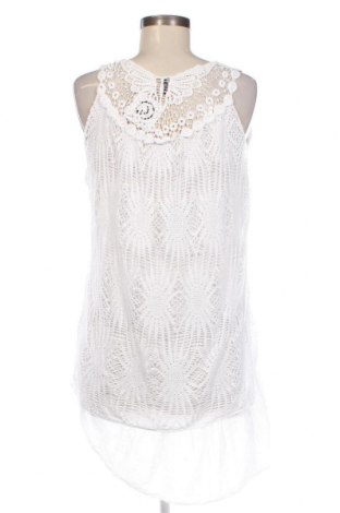 Γυναικείο αμάνικο μπλουζάκι Kei-Bix-Kei, Μέγεθος XL, Χρώμα Λευκό, Τιμή 10,74 €