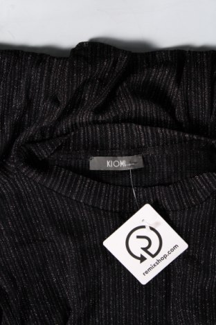 Γυναικείο αμάνικο μπλουζάκι Kiomi, Μέγεθος L, Χρώμα Μαύρο, Τιμή 4,50 €