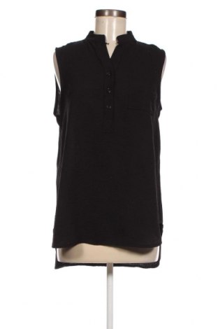 Γυναικείο αμάνικο μπλουζάκι Made In Italy, Μέγεθος L, Χρώμα Μαύρο, Τιμή 4,20 €